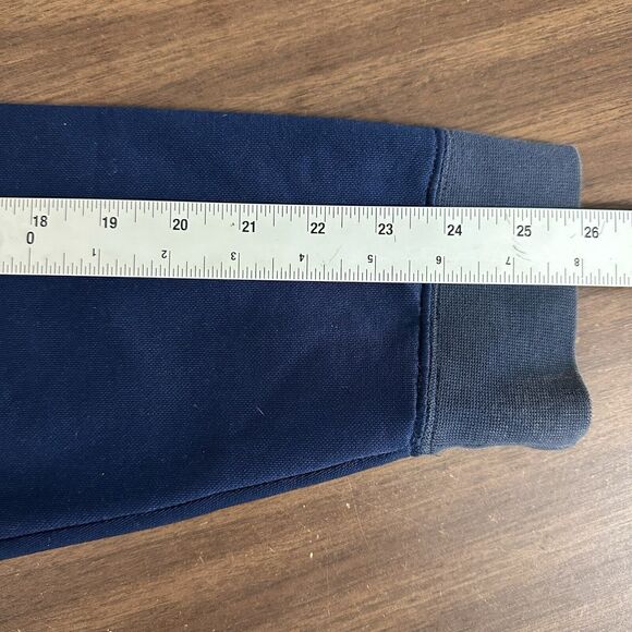 Nike VTG 90s Silver Tag Blue Stripe Spellout Track Jacket Full Zip Mens L - Picture 10 of 11